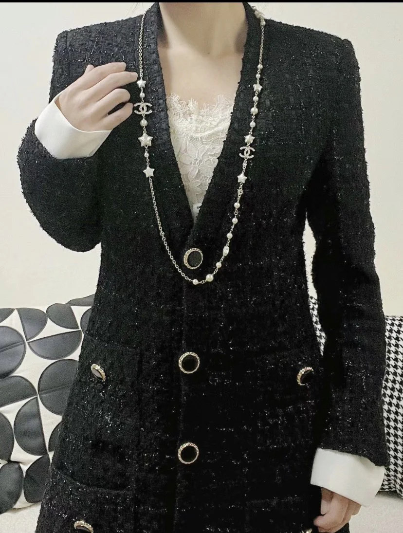 CCL326 High quality CC long chain Necklace cc sweater chain - ccjewelryacc