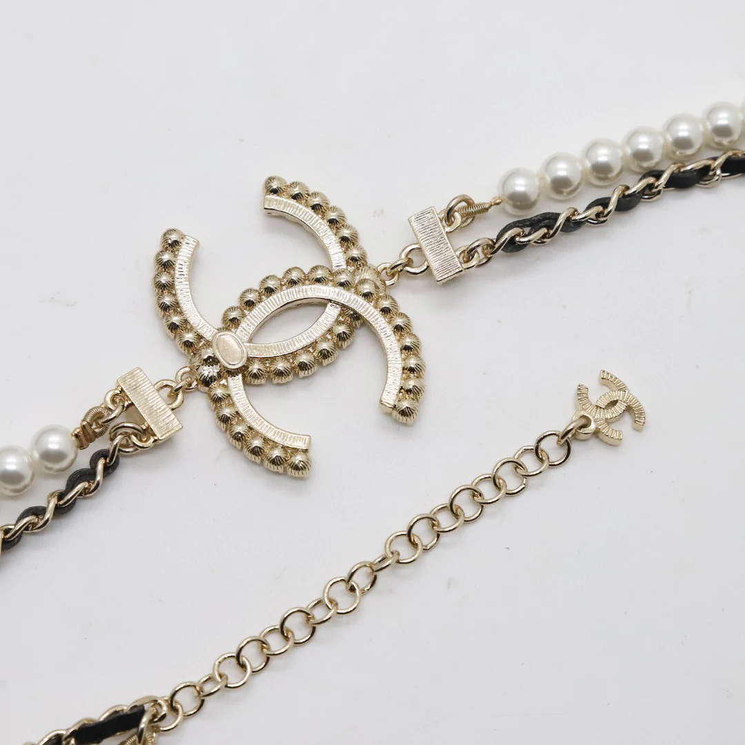 CCL297 High quality CC long chain cc sweater chain - ccjewelryacc