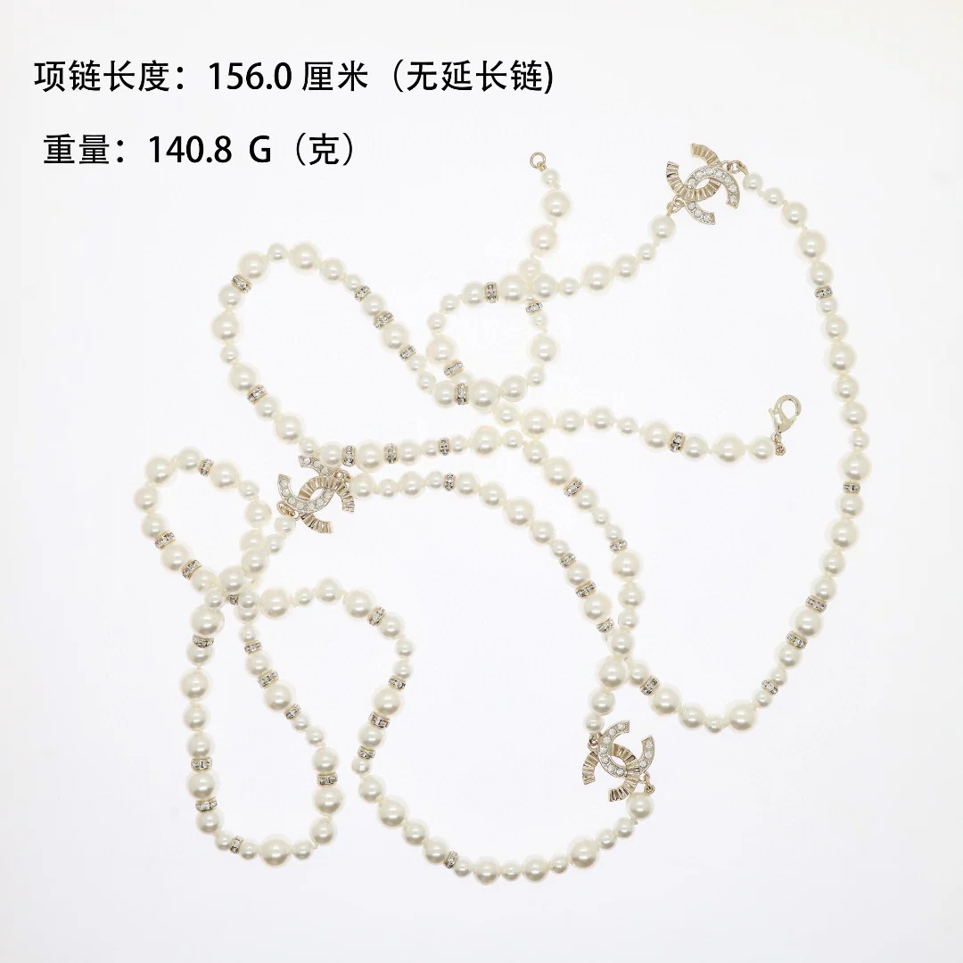 CCL299 High quality CC long chain cc sweater chain - ccjewelryacc