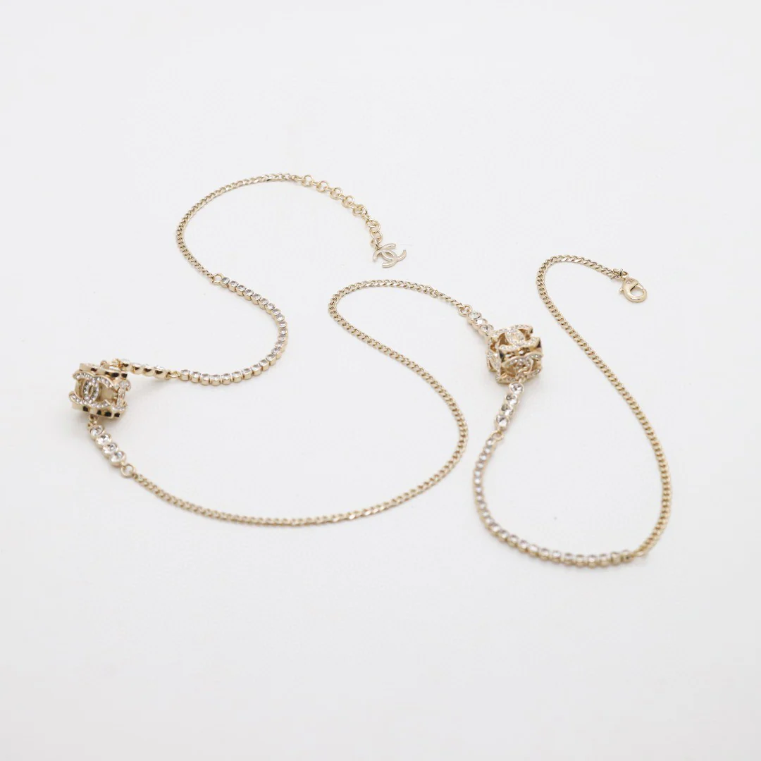 CCL278 High quality CC Long Chain Necklace sweater chain - ccjewelryacc