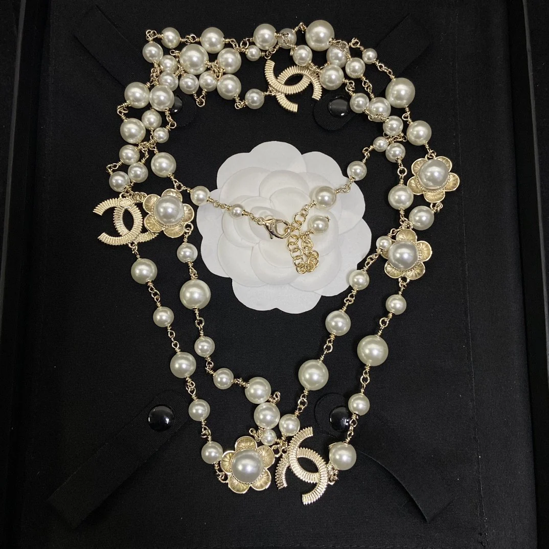 CCL242 CC Long Chain Necklace sweater chain - ccjewelryacc