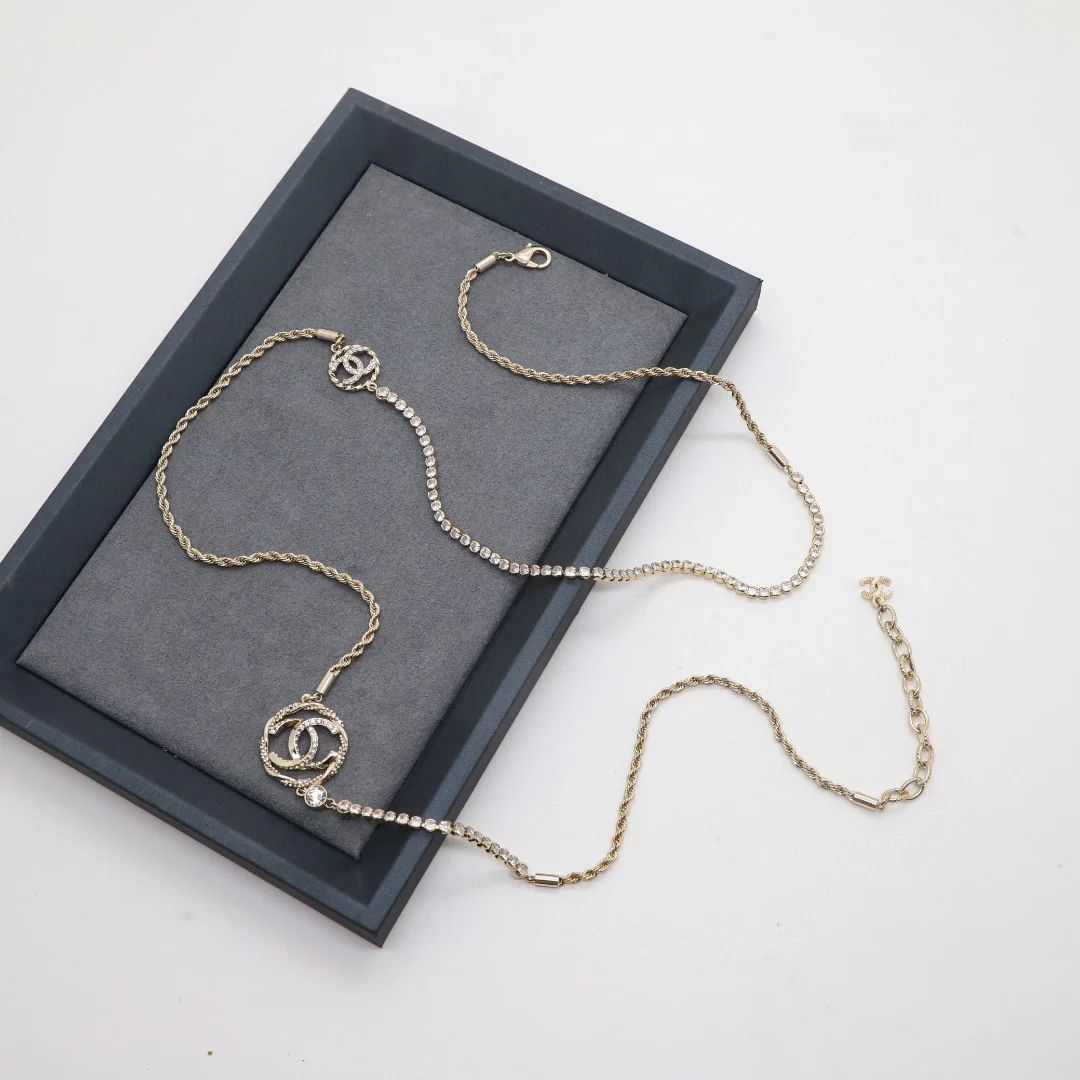 CCL276 High quality CC long chain cc sweater chain - ccjewelryacc