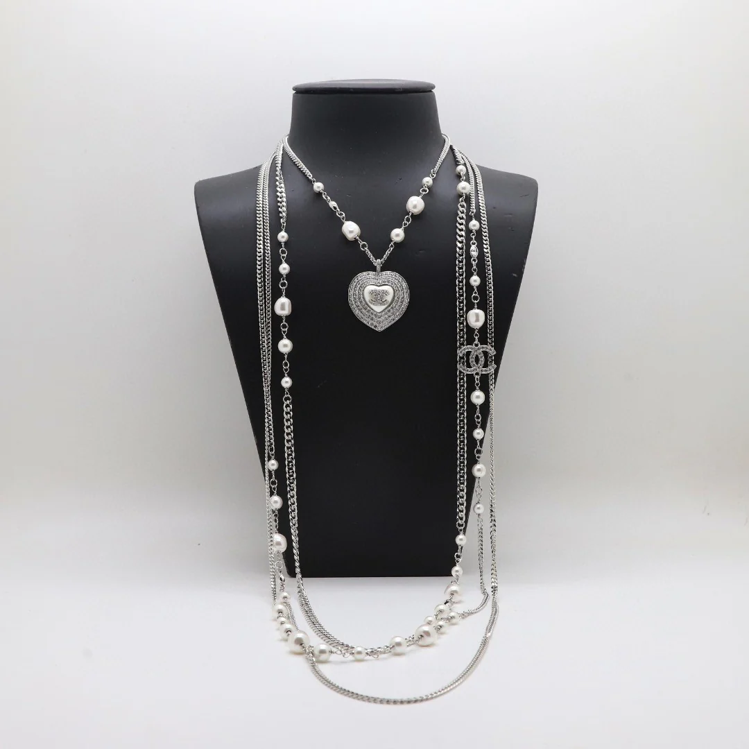 CCL292 High quality CC long chain cc sweater chain - ccjewelryacc