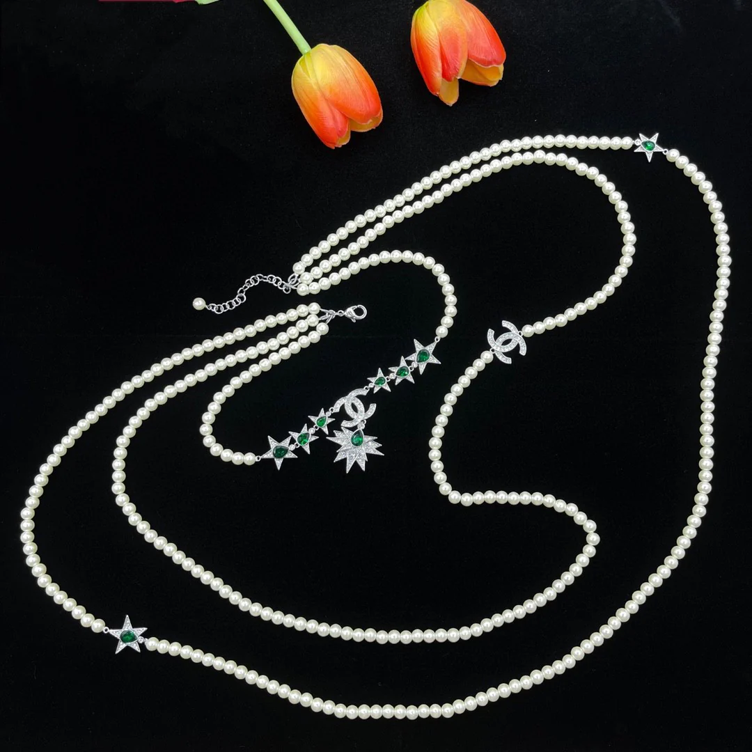 CCL135 CC long chain Necklace sweater chain - ccjewelryacc