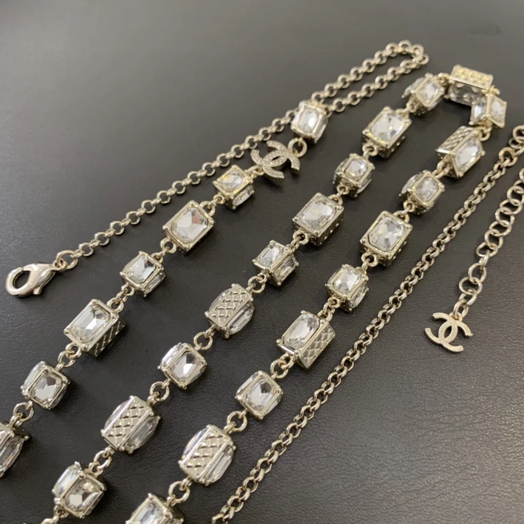 CCL196 CC Long Chain pearl Necklace - ccjewelryacc