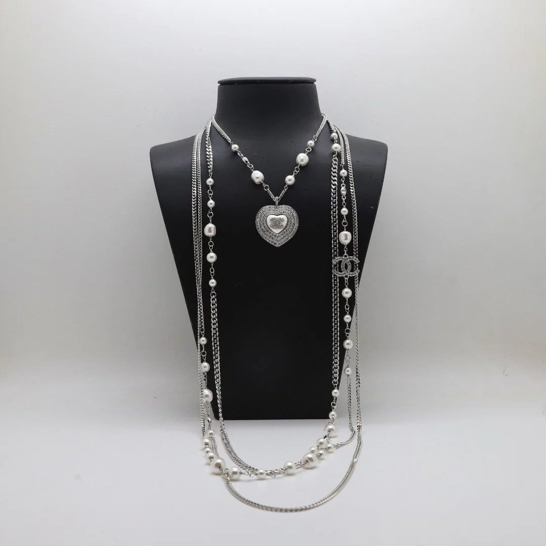 CCL292 High quality CC long chain cc sweater chain - ccjewelryacc