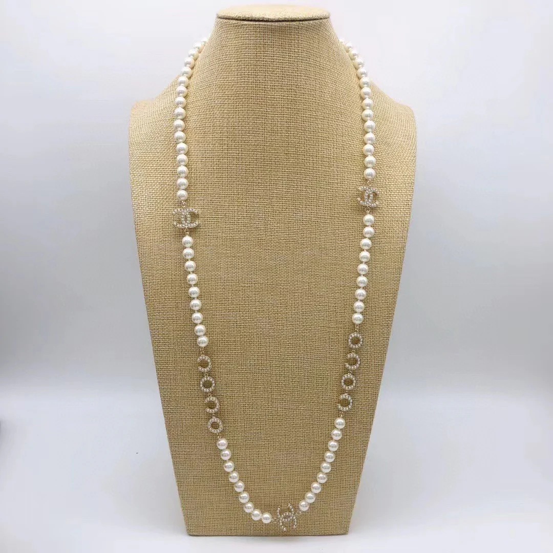 CCL023 CC Long Chain sweater chain - ccjewelryacc