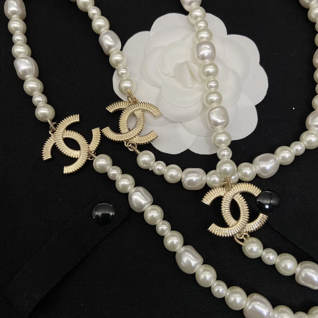 CCL238 CC Long Chain Necklace cc sweater chain - ccjewelryacc