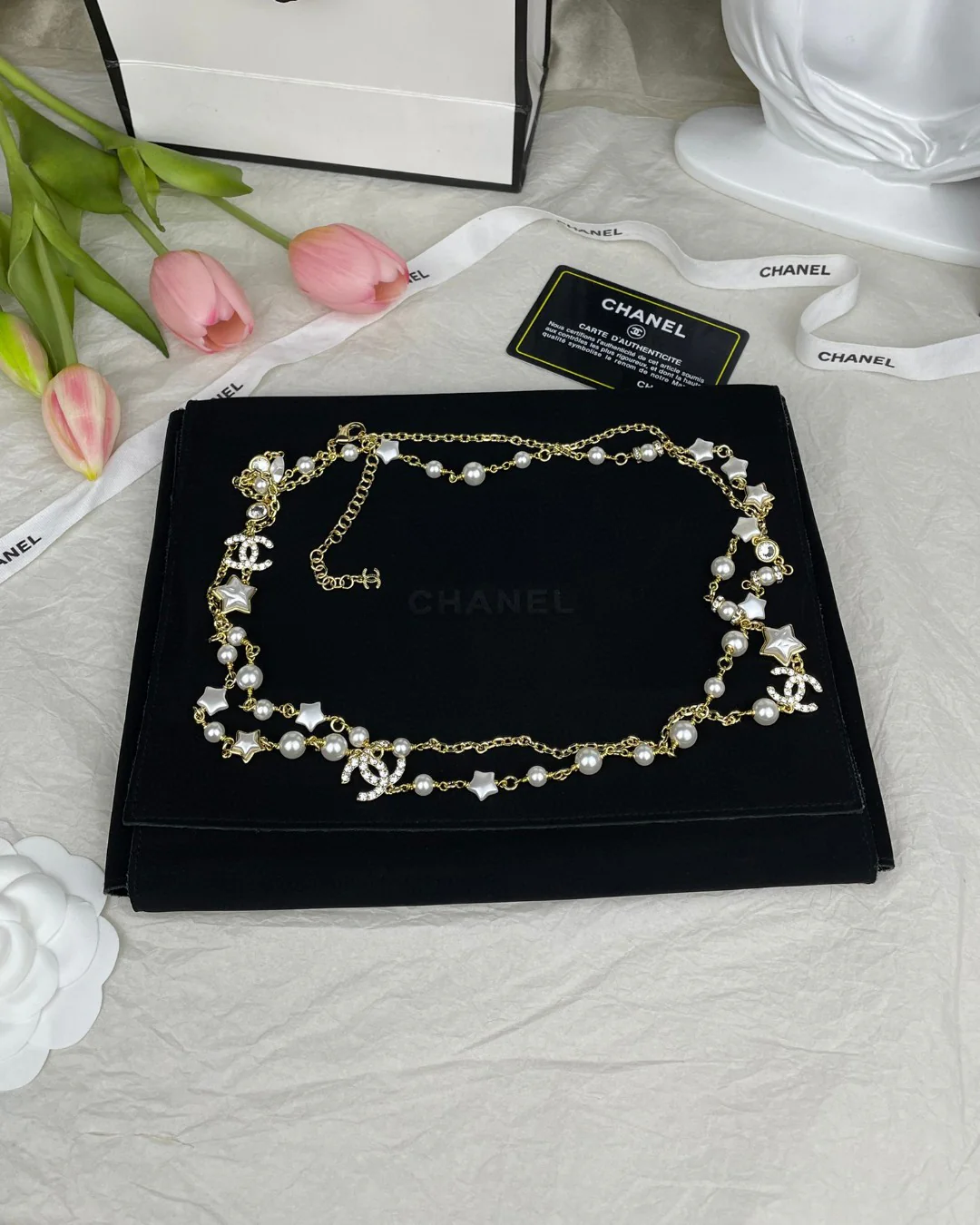 CCL326 High quality CC long chain Necklace cc sweater chain - ccjewelryacc