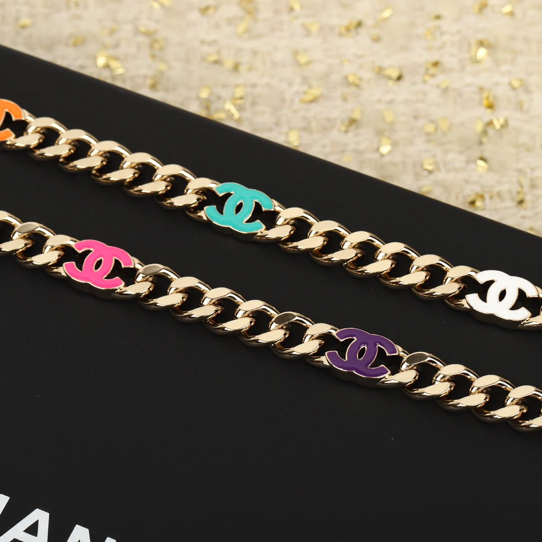 CCL323 High quality CC long chain Necklace cc sweater chain cc waist chain - ccjewelryacc