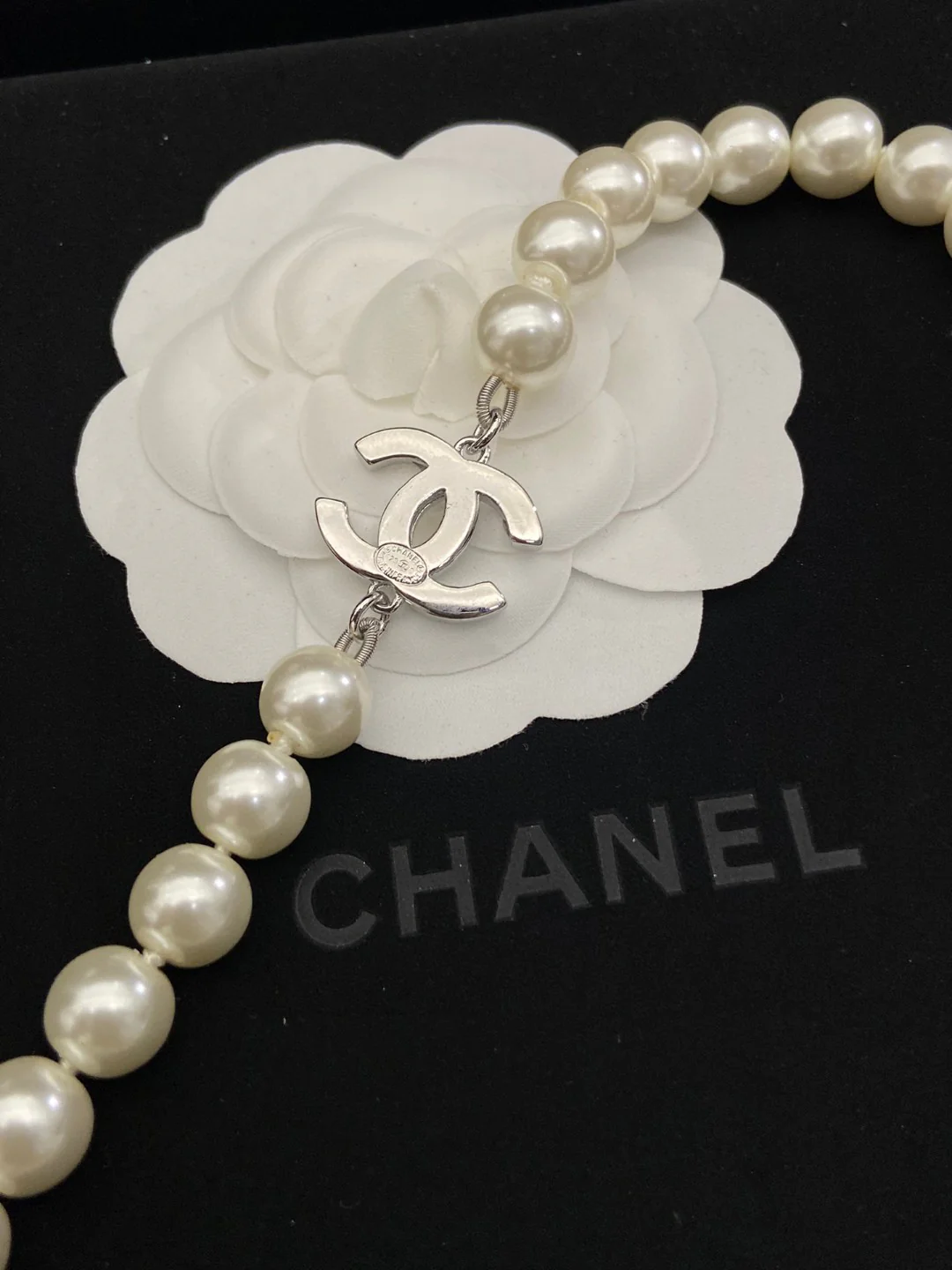 CCL243 Top Quality CC Pearl Long Chain Necklace sweater chain - ccjewelryacc