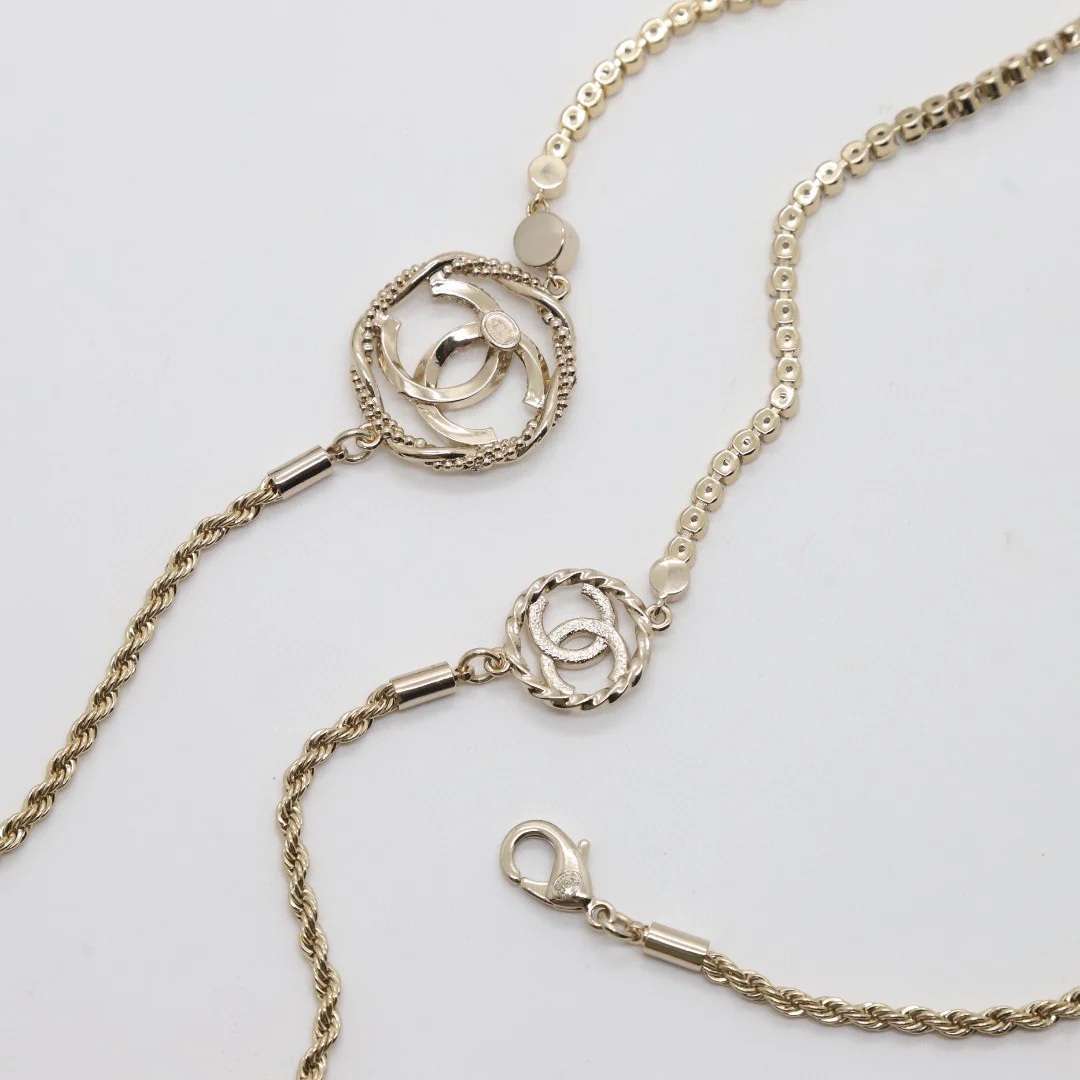 CCL276 High quality CC long chain cc sweater chain - ccjewelryacc