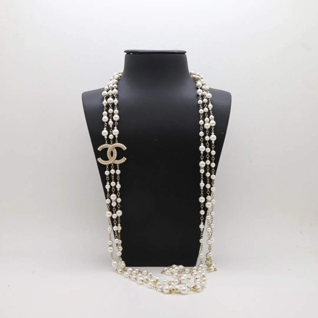 CCL300 CC long chain cc sweater chain - ccjewelryacc