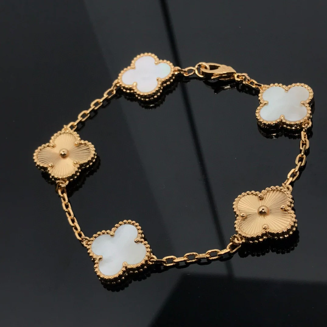 VCS002 VCA vintage alhambra Bracelet 5 motifs - ccjewelryacc