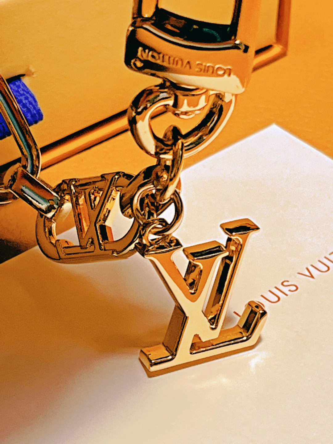 LVK101 Luxury designer Chromatic Keychain M00878 - ccjewelryacc