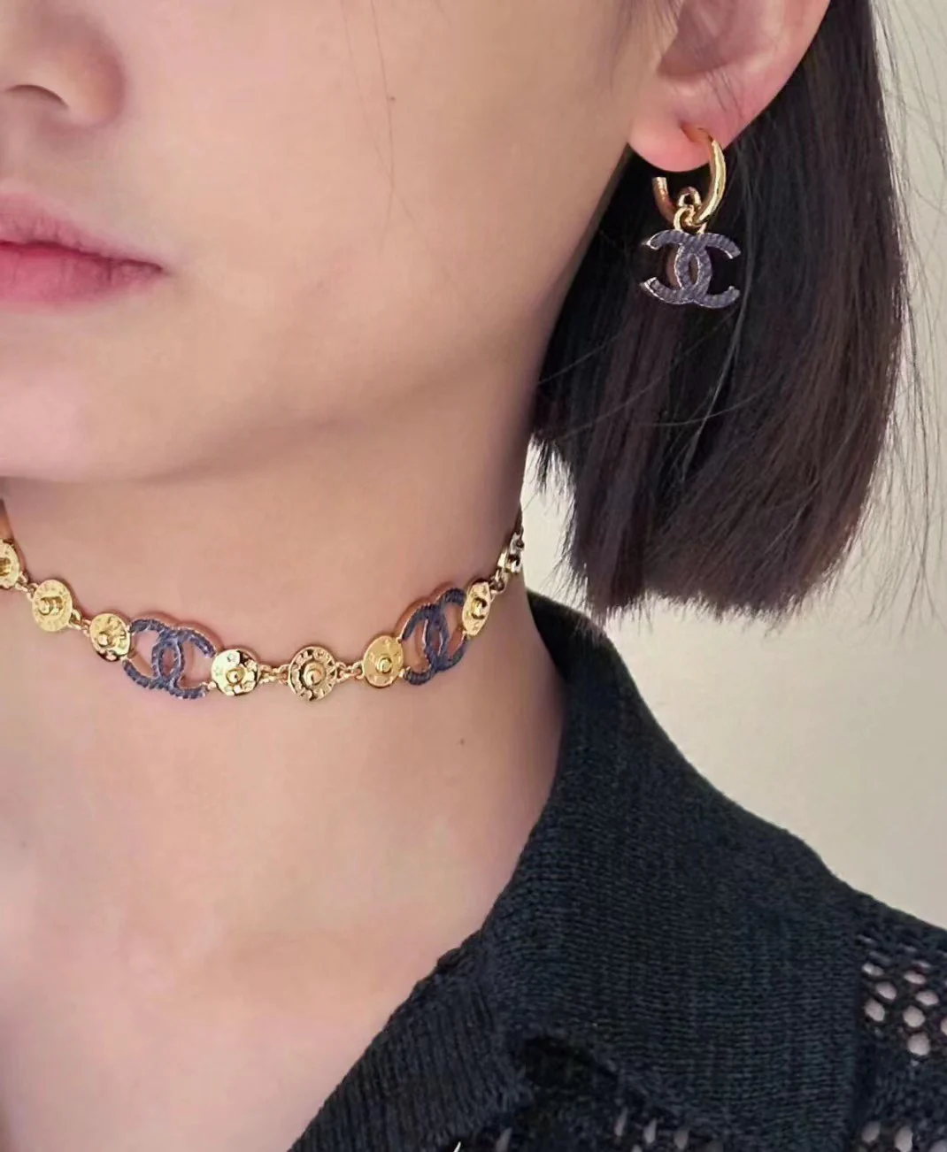 CCN315 High quality 24P CC choker Necklace - ccjewelryacc