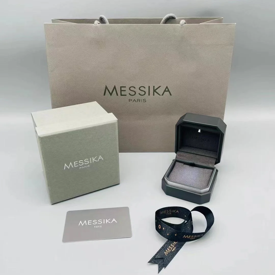 Messika  Top Quality Jewelry Package Box with led light for Necklace, Ring earring Gift Package Box Shopping Bag MSZ001 - ccjewelryacc