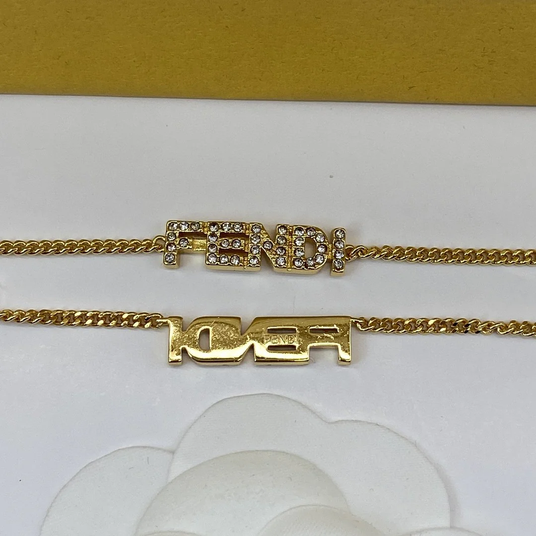 FDN014 High quality FD Necklace bracelet set - ccjewelryacc