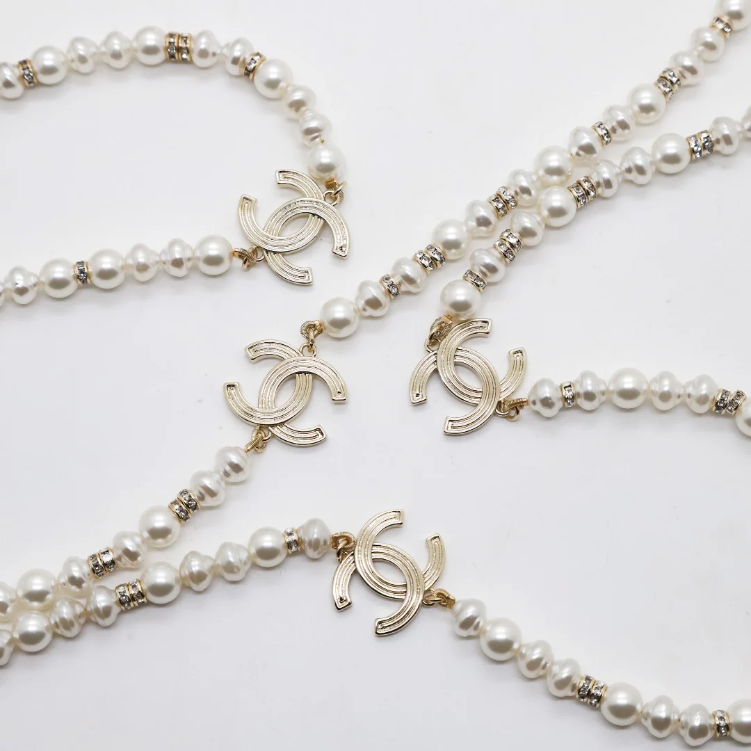 CCL247 CC Long Chain Necklace sweater chain - ccjewelryacc