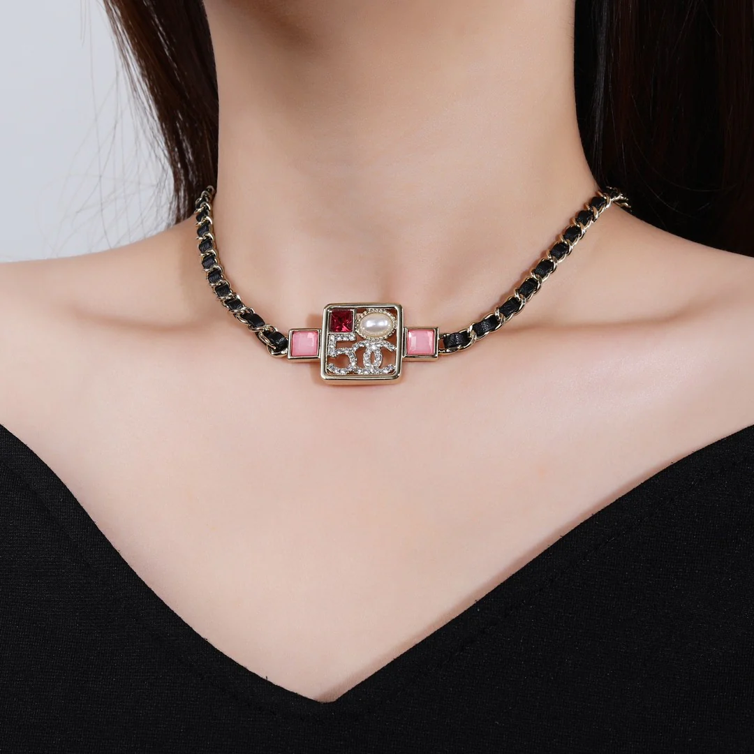 CCN161 High quality CC Choker necklace - ccjewelryacc