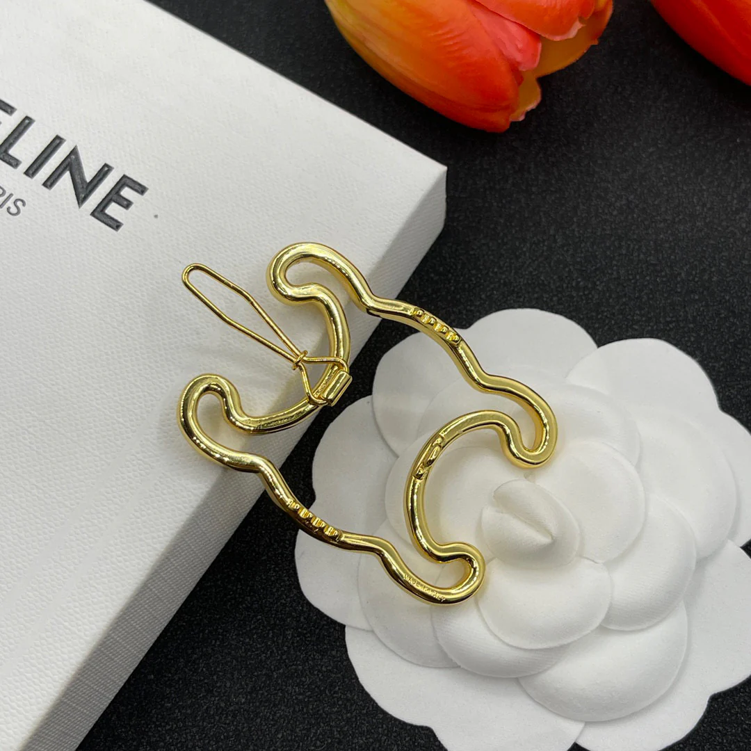 CLH002 High quality Luxury brand designer Hair clip - ccjewelryacc