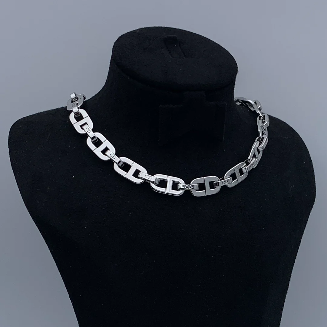 CDN206 High quality CD Choker Necklace - ccjewelryacc
