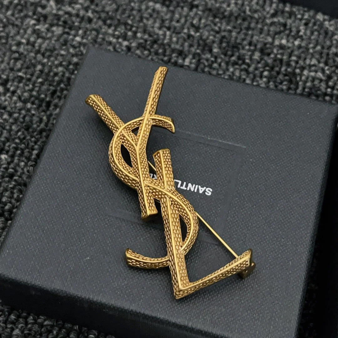 BYB039  CASSANDRE snake brooch in metal - ccjewelryacc