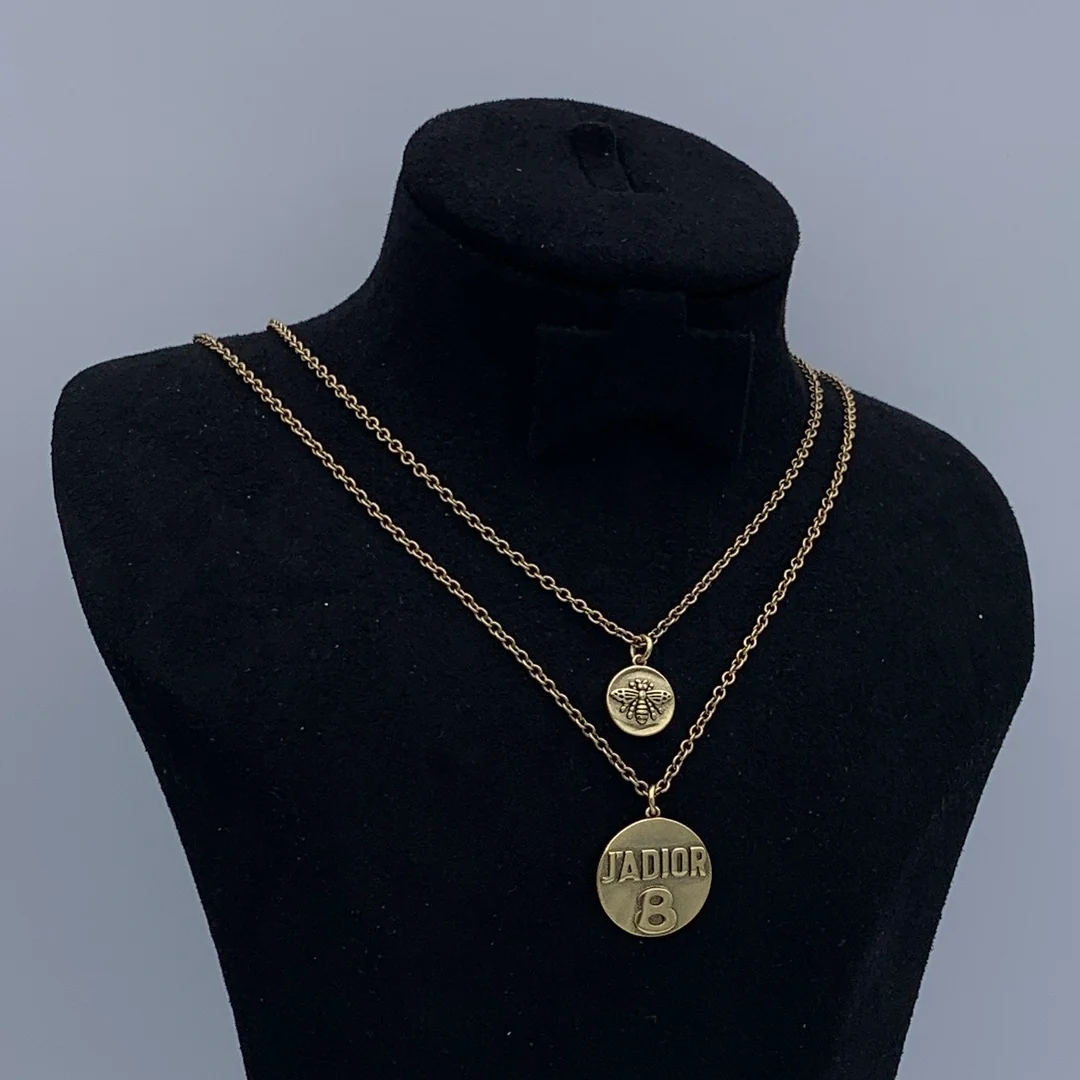 CDN292 High quality Luxury Designer CD Choker Necklace For Women - ccjewelryacc