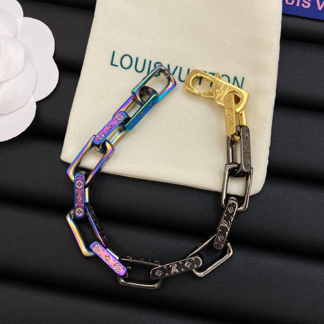 High Quality Luxury Designer Jewelry Set Women Choker Necklace Bracelet LVT007 - ccjewelryacc