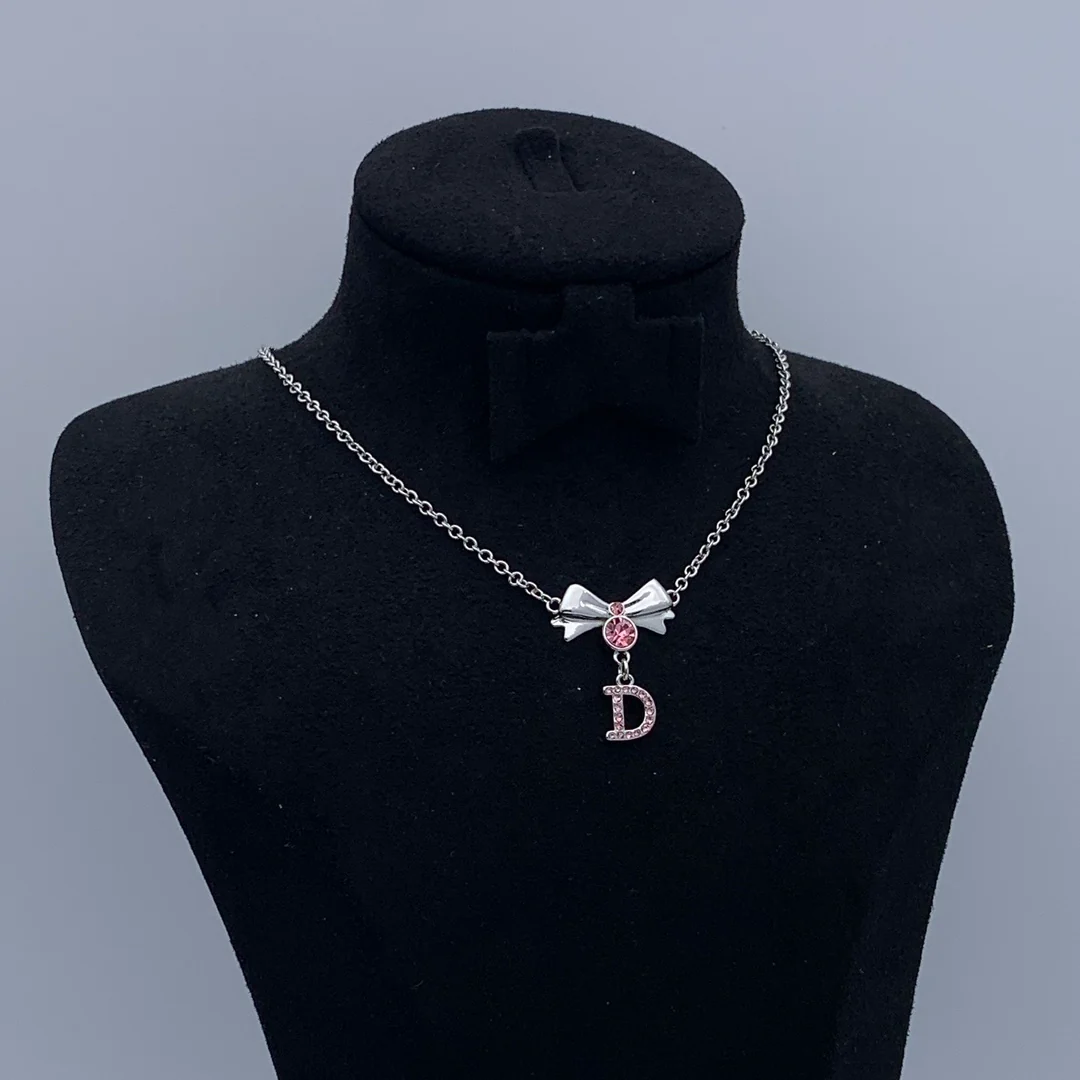 CDN269 High quality Luxury Designer CD Women Pendant Necklace - ccfashionjewelry