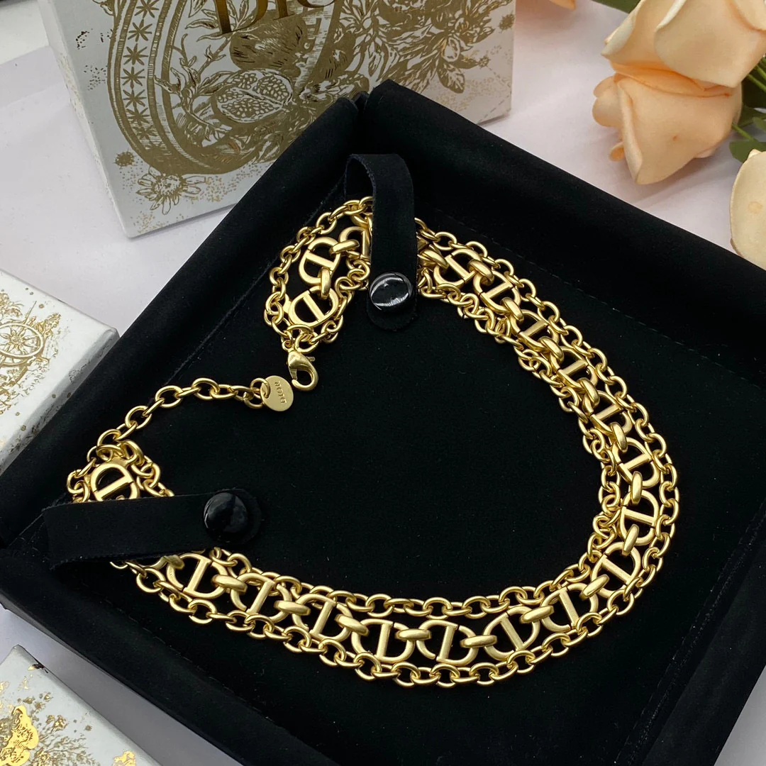 CDN097 High Quality CD Choker Necklace - ccjewelryacc