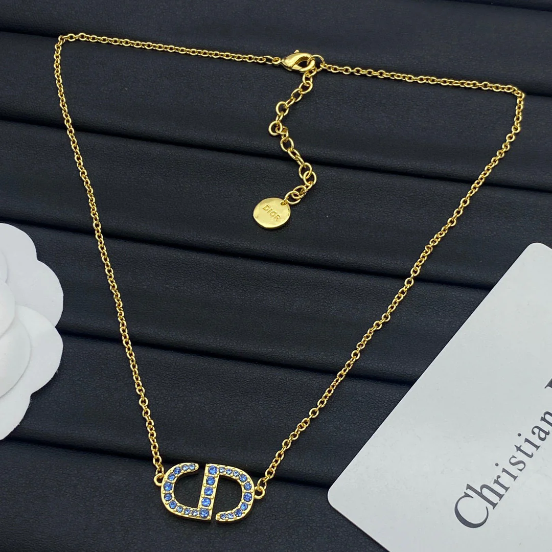 CDN326 Petit CD Necklace for Women - ccjewelryacc
