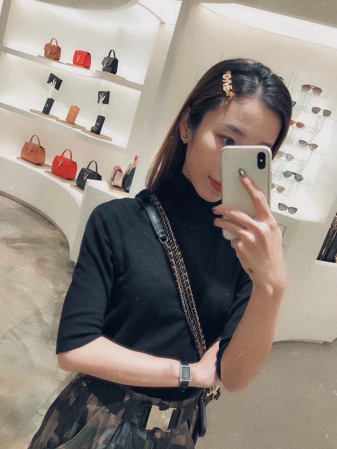 VSH001 Top Quality luxury Designer Swarovski diamond Hair Jewelry Hair clip - ccjewelryacc