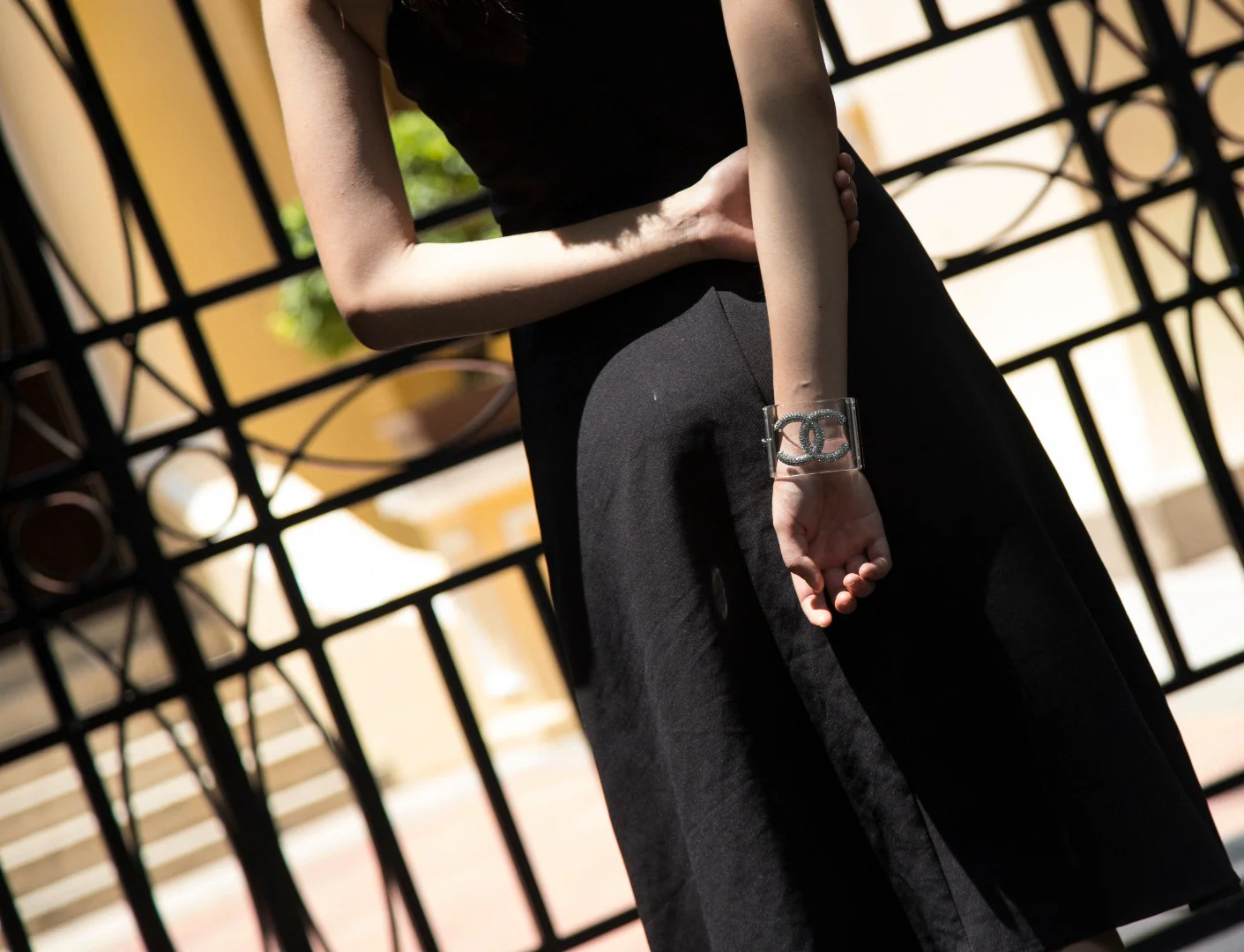 CCS070 CC acrylic cuff bracelet - ccjewelryacc