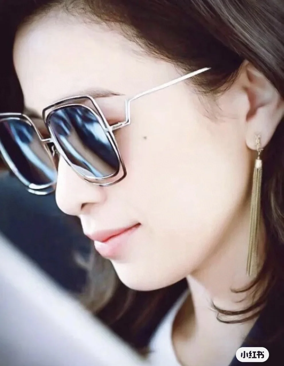 YYE005 YVES Monogram Tassel Earrings - ccjewelryacc