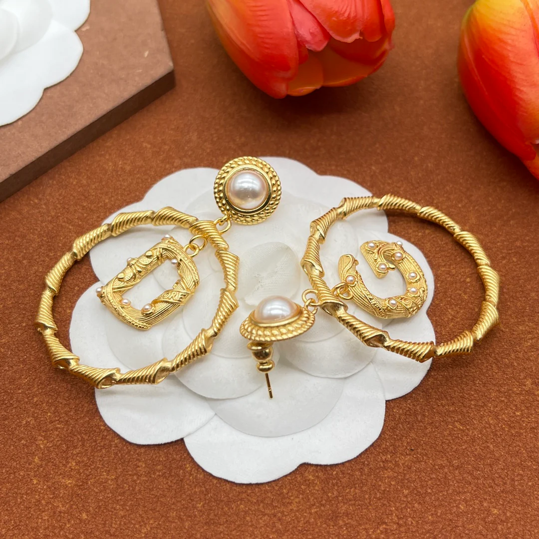 DGE023 Dolce gabbana hoop earrings - ccjewelryacc