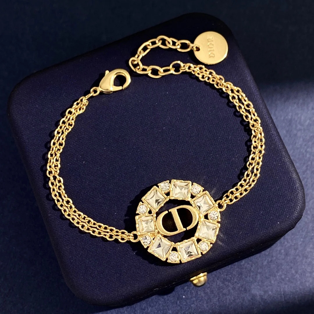 CDT034 Designer Jewelry set CD Necklace CD Bracelet For Women - ccjewelryacc