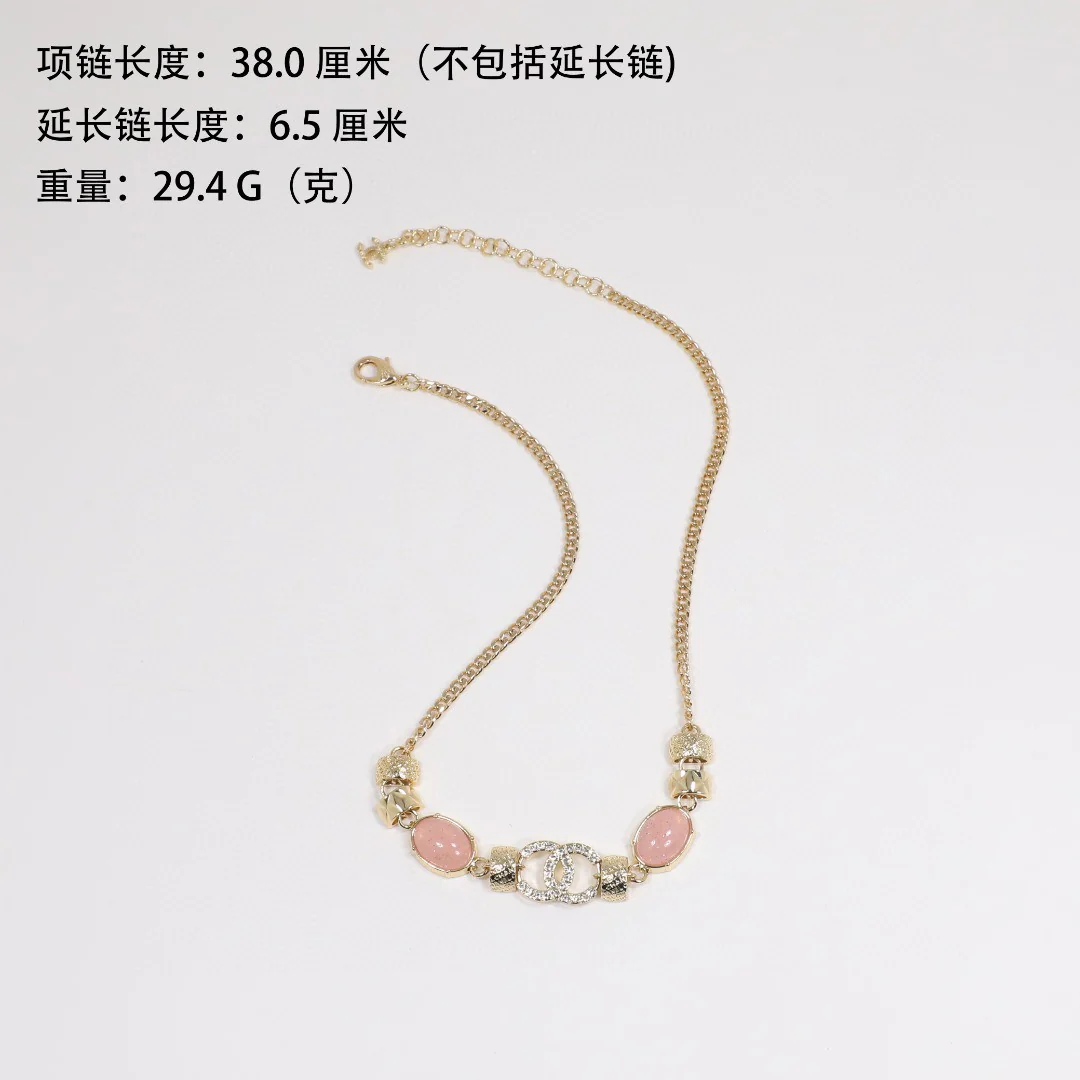 CCN153 High quality CC Choker necklace pearl - ccjewelryacc