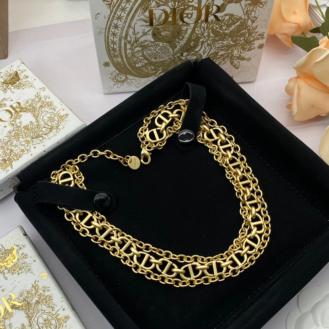 CDN097 High Quality CD Choker Necklace - ccjewelryacc