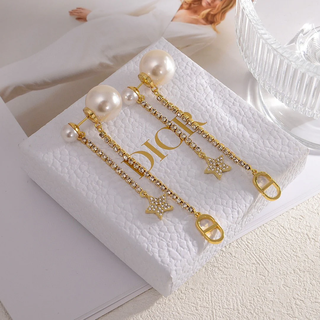 CDE266 CD Tribales tassels earrings - ccjewelryacc