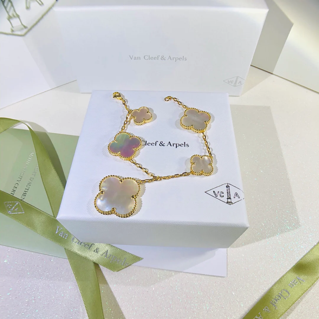 VCS015 Van cleef magic alhambra bracelet 5 motifs - ccjewelryacc