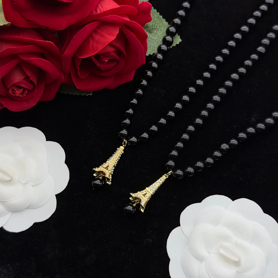 CDN235 High quality CD Choker Necklace - ccjewelryacc