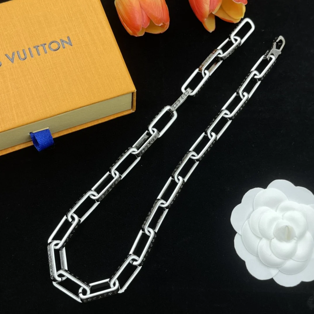 High Quality Luxury Designer Jewelry Set Women Choker Necklace Bracelet LVT003 - ccjewelryacc