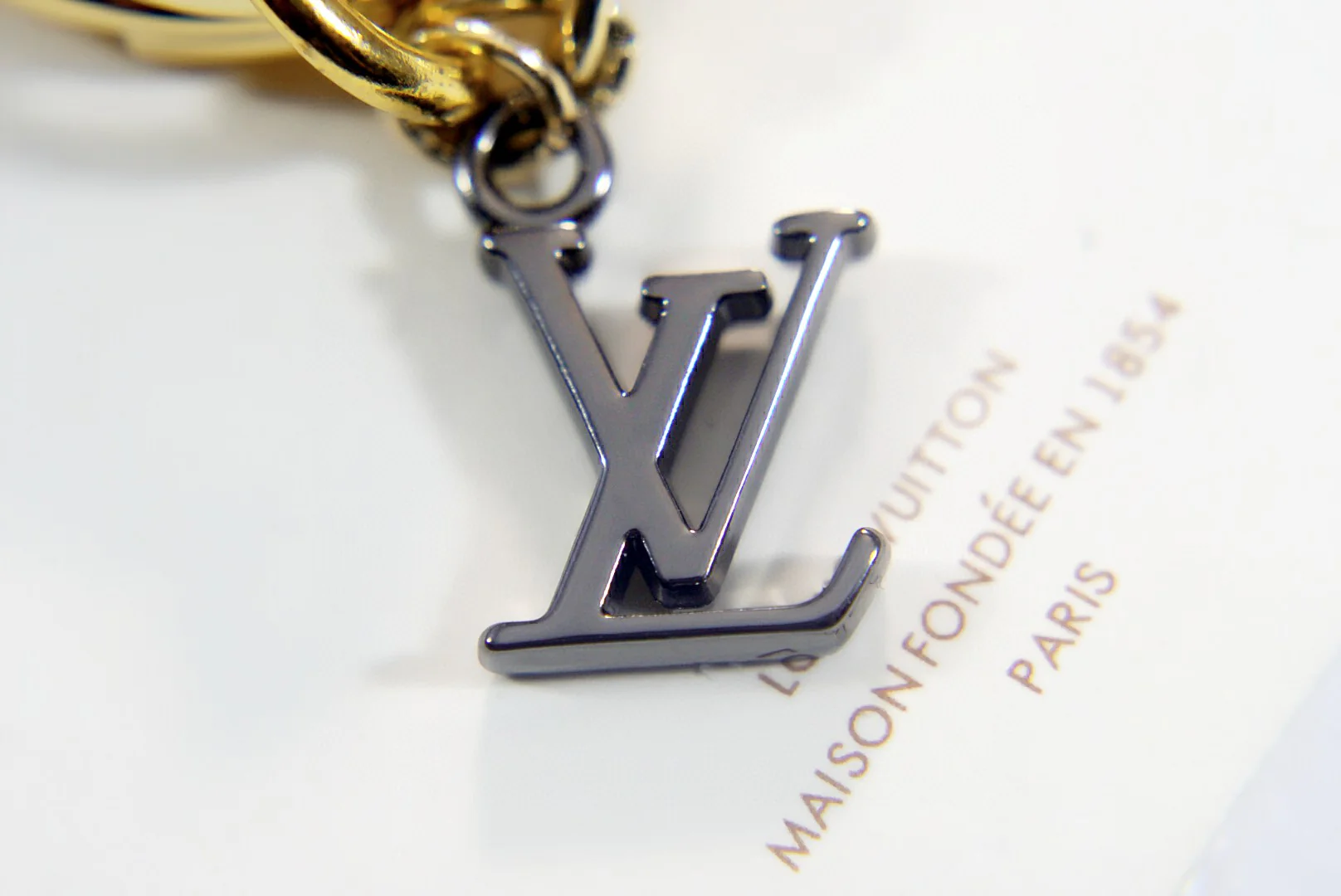 LVK087 Luxury designer Chromatic Keychain M80258 - ccjewelryacc