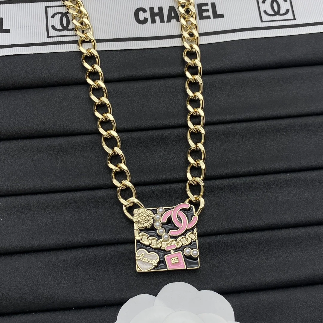 CCN238 CC 24p choker necklace - ccjewelryacc