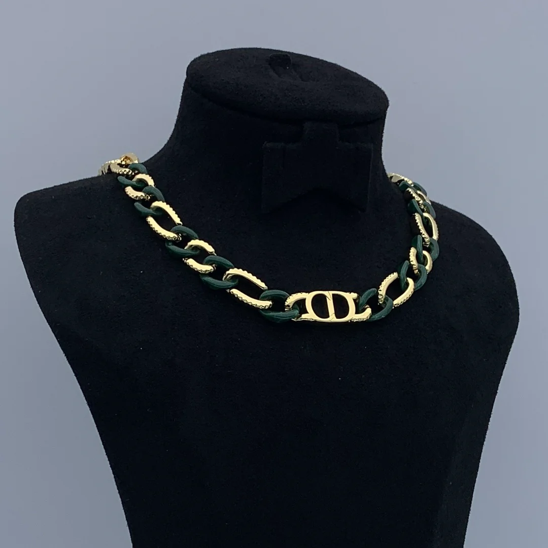 CDN211 High quality CD Heart Pendant Necklace - ccjewelryacc