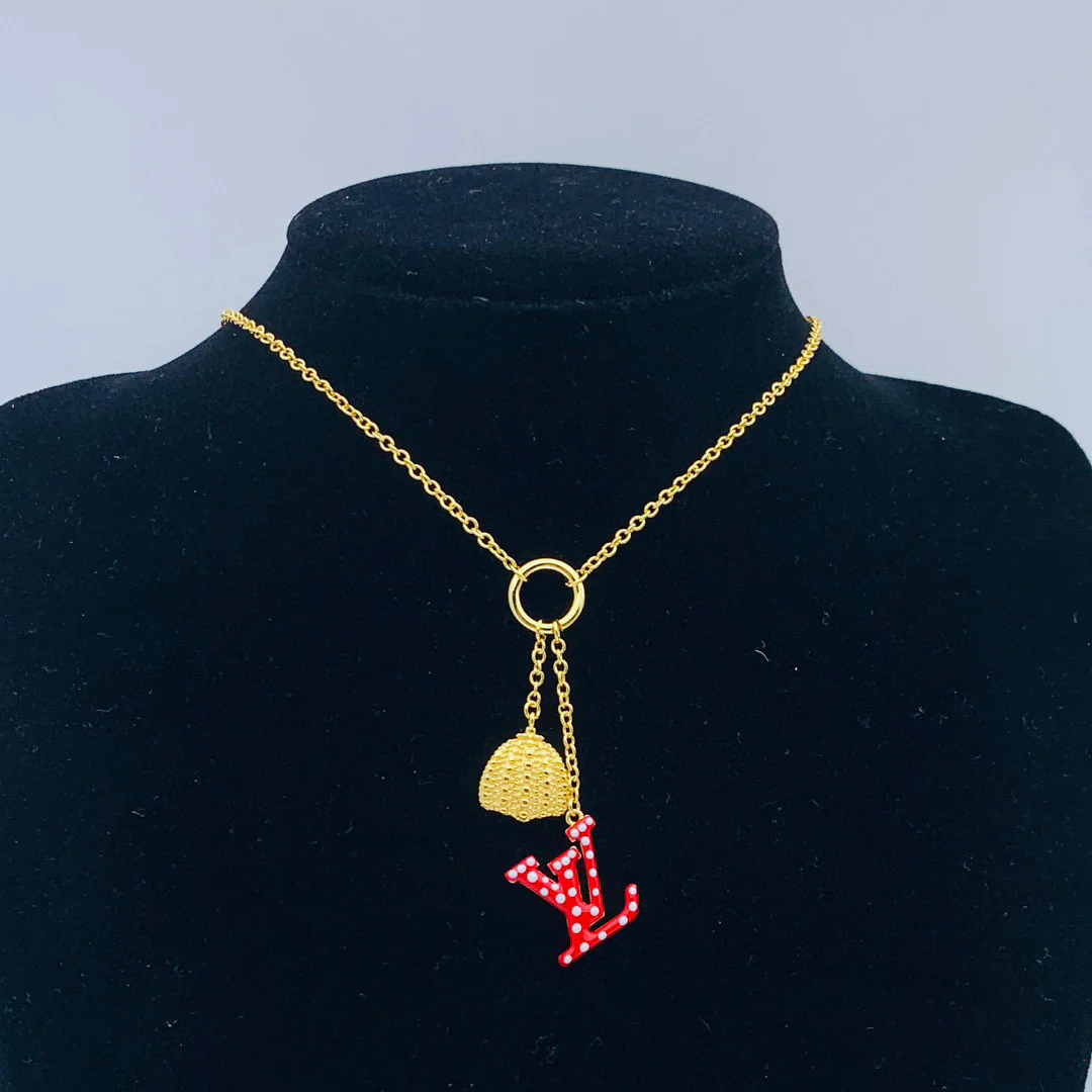 LVN047 High Quality Luxury Designer Pendant Necklace - ccfashionjewelry