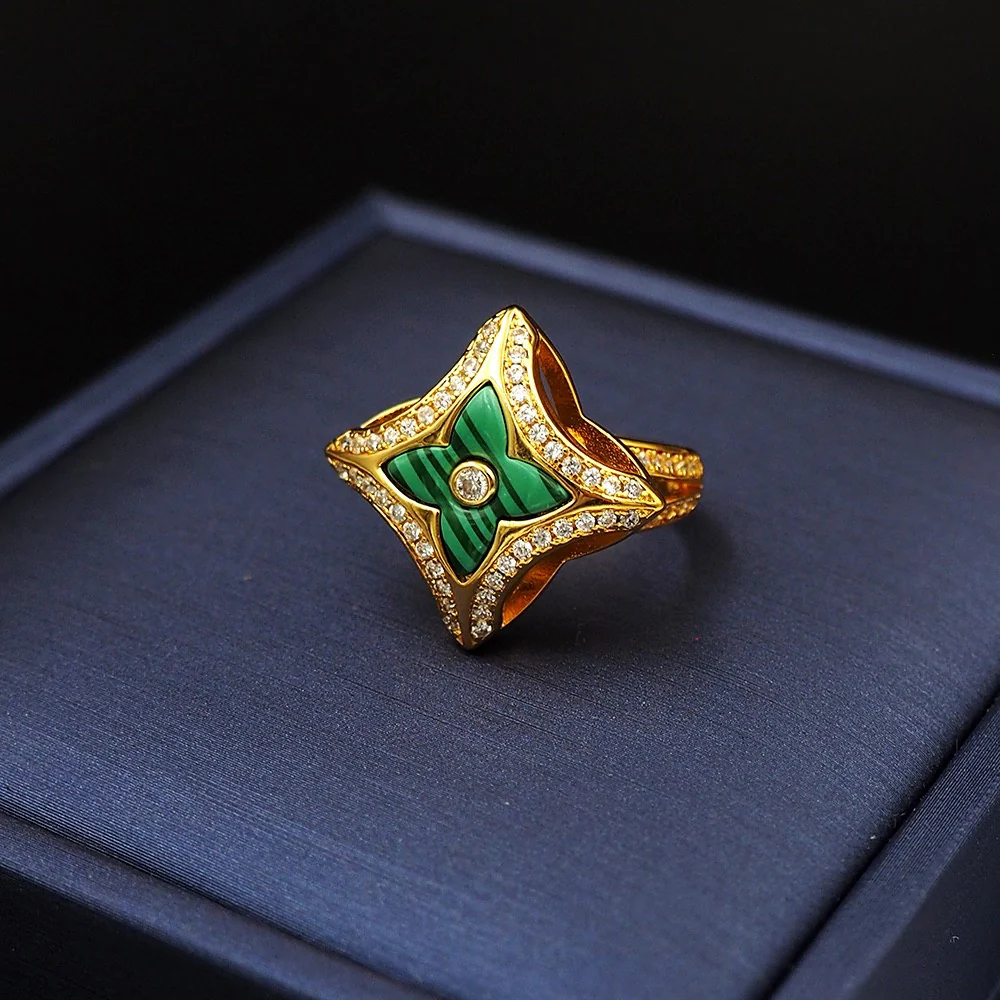 LVR003 LV Ever Blossom Ring - ccjewelryacc