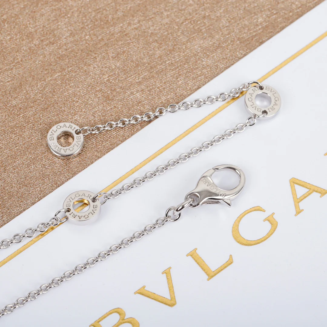 BGNS006 S925 Sterling Silver and diamond B.zero1 necklace - ccjewelryacc