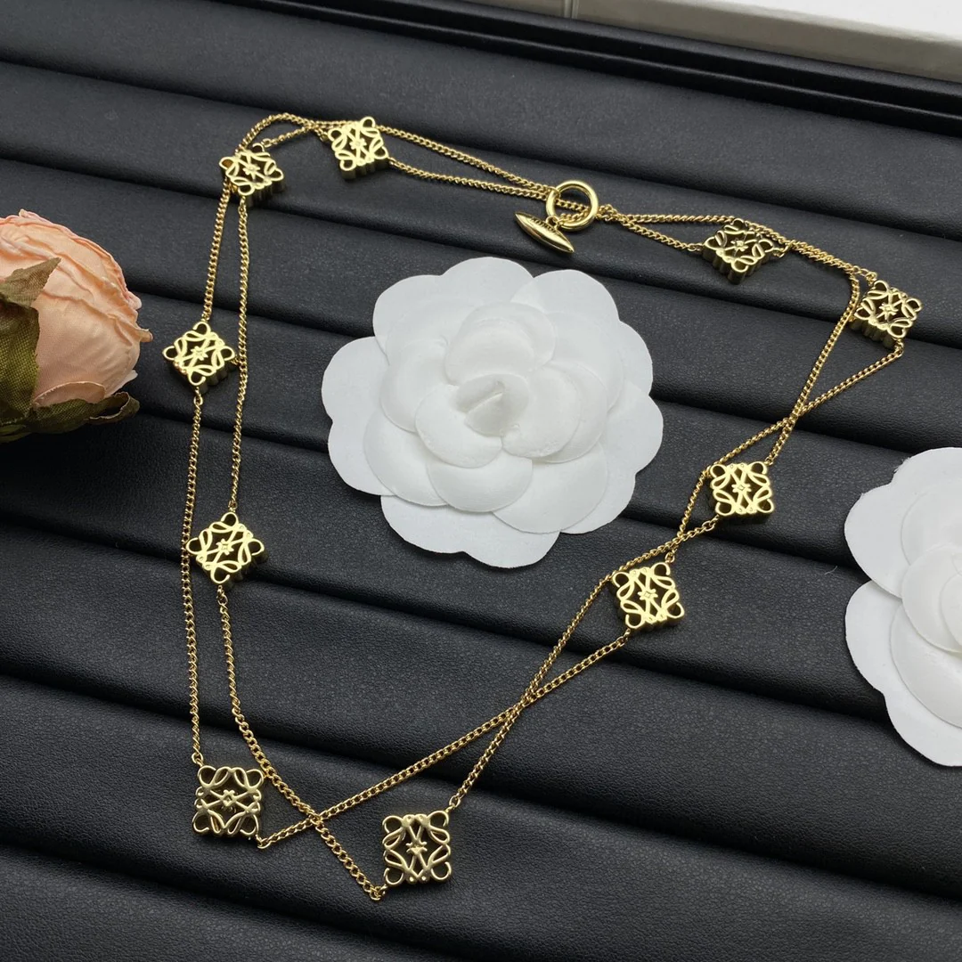 Women Sweater Necklace LWL001 - ccjewelryacc